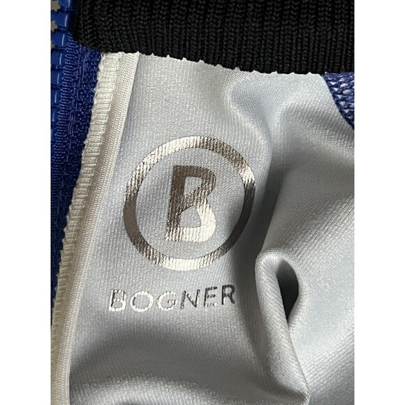 Bogner First Base Layer Size XS Snowflake Long Sleeve Black Blue‎ Ski Snowboard - Picture 9 of 13
